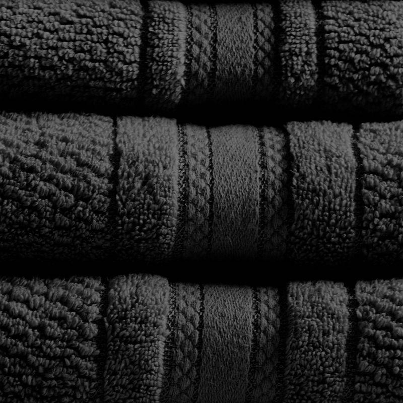 Madison Park Essentials Super Soft Cotton Quick Dry Bath Towel 6 Piece Set