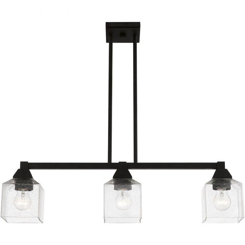 Livex Lighting Aragon 3 - Light Chandelier in  Black