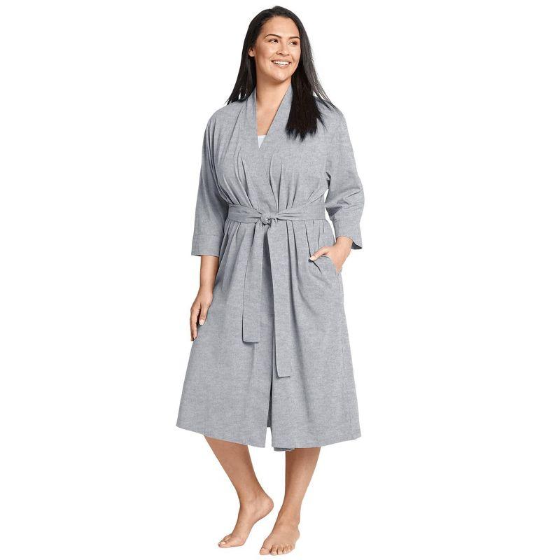 Jockey Women's Everyday Essentials 100% Cotton Long Robe