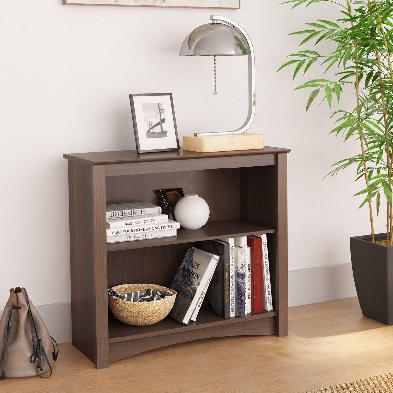 29&#34; 2 Shelf Bookcase Espresso - Prepac