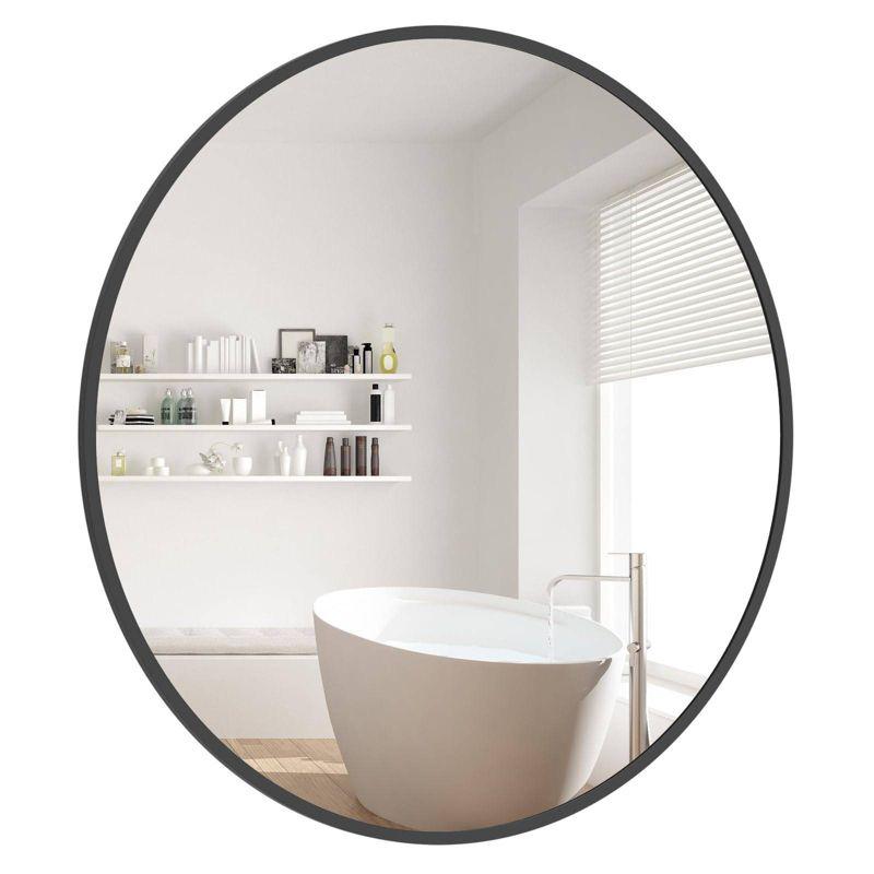 WallBeyond Aluminum Round Mirror