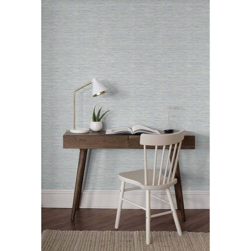 NextWall Cyprus Faux Grasscloth Peel and Stick Wallpaper