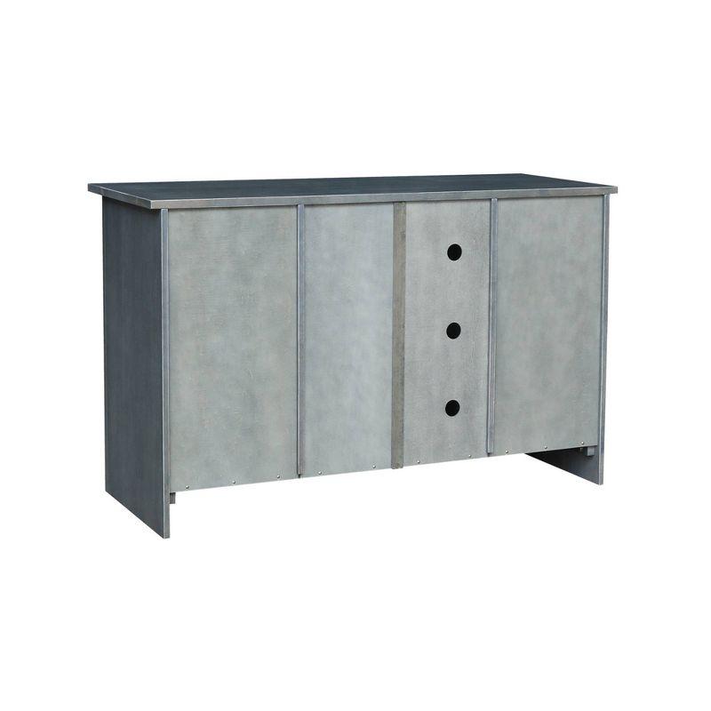 TV Stand for TVs up to 52" with 2 Doors - International Concepts