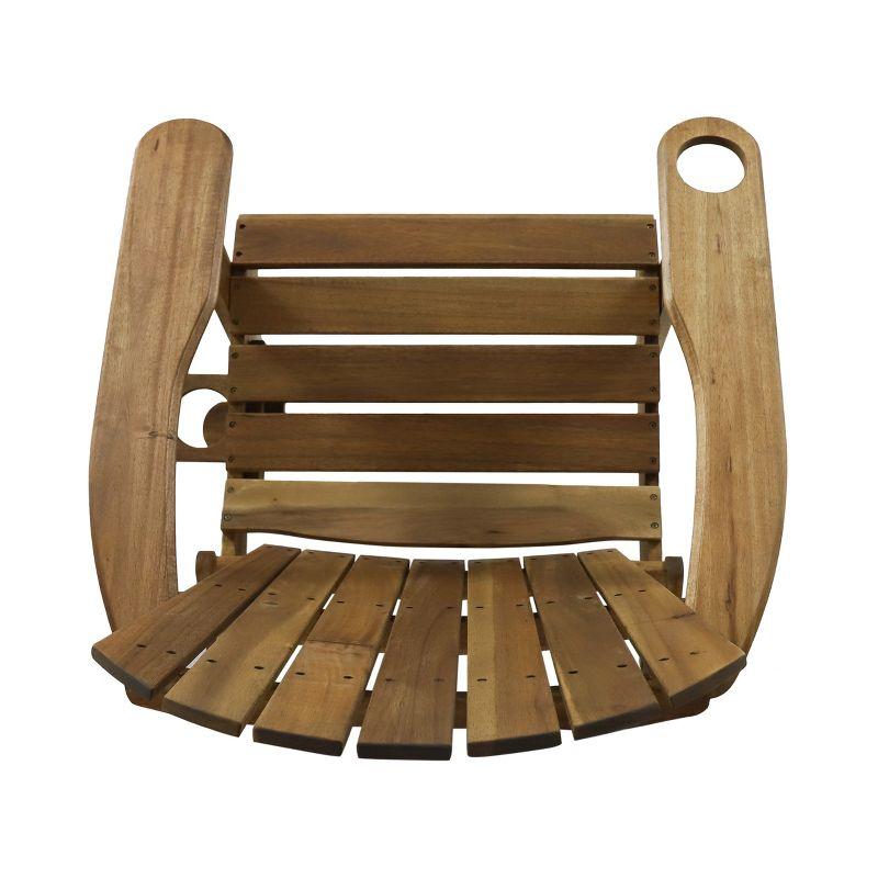 Highland Dunes Mccombs Solid Wood Folding Adirondack Chair (Set of 2)