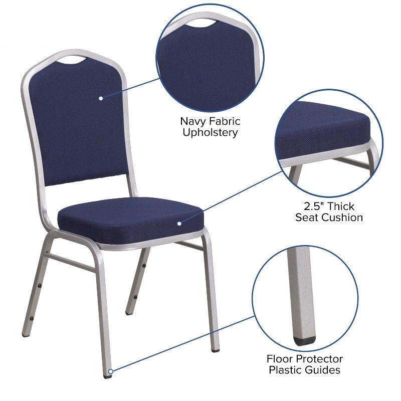 Aurelia Crown Back Stacking Banquet Chair