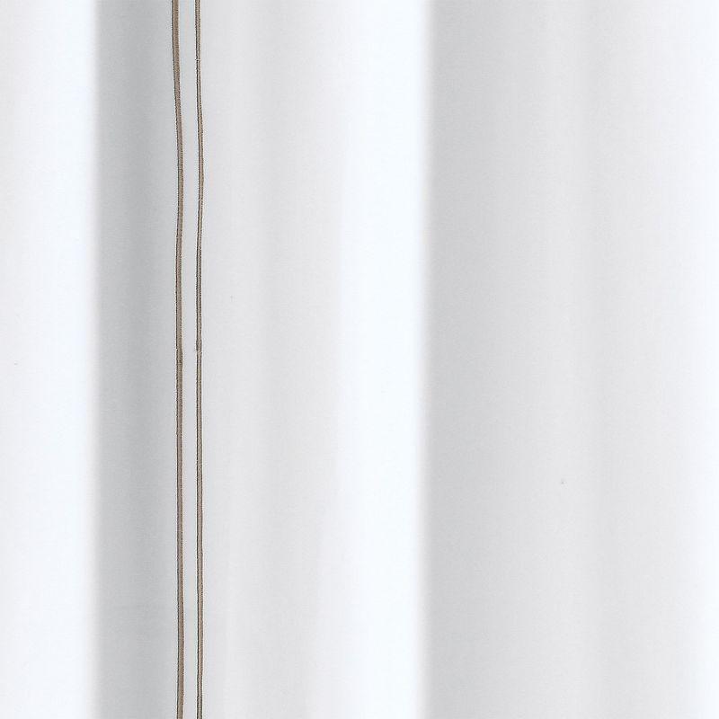 Lush Decor Geometric Shower Curtain