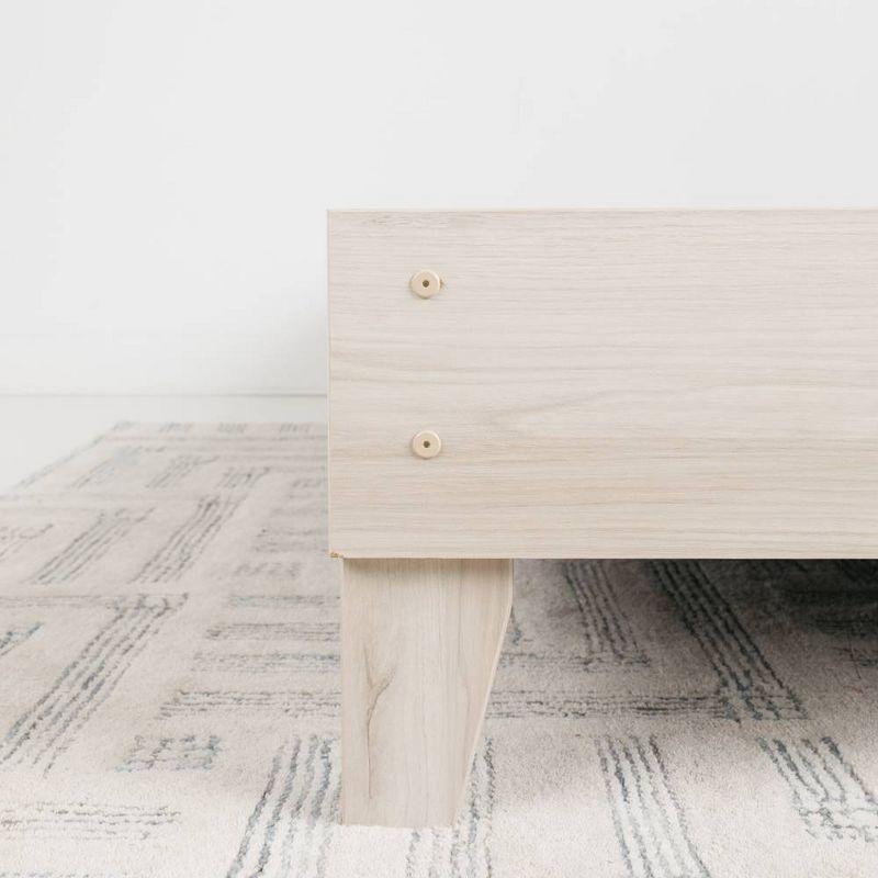 Queen Socalle Platform Bed Natural - Signature Design by Ashley