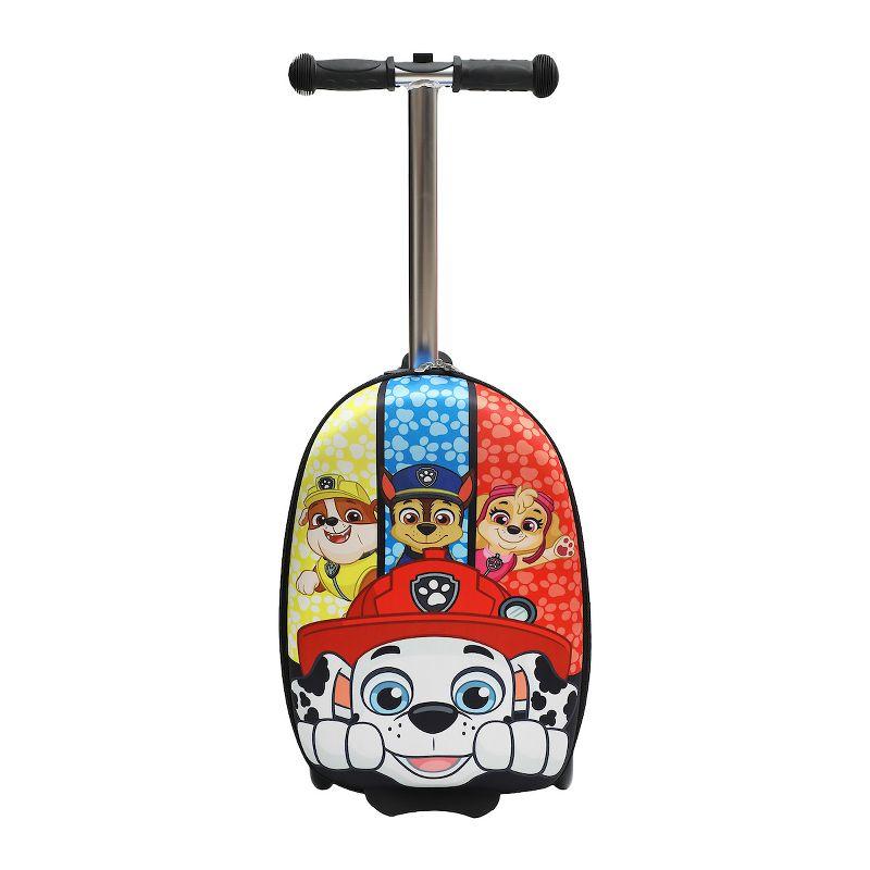 Paw Patrol Hard-Side Scooter Luggage with Light-Up Wheels