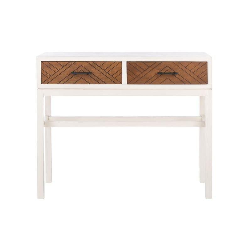 Ajana 2 Drawer Console Table - CNS5709C - Off-White - Safavieh