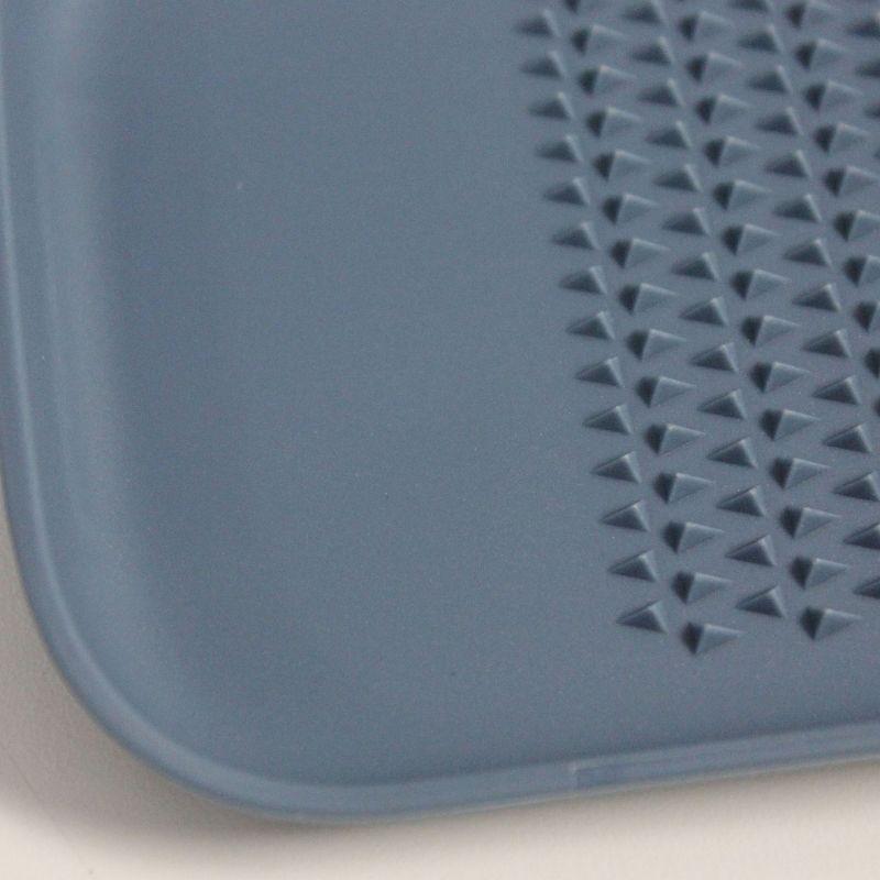 BergHOFF Leo 9" Soft Grip Ginger Grater, Blue