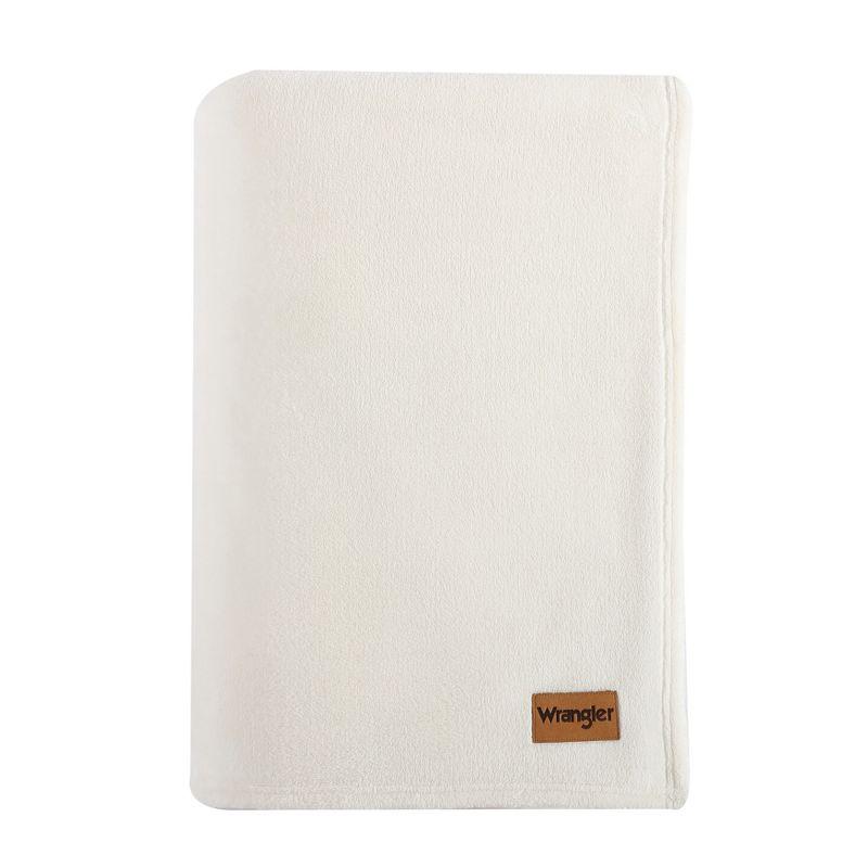 Wrangler Wrangler Ultra Soft Plush Fleece Cozy Bed Blanket