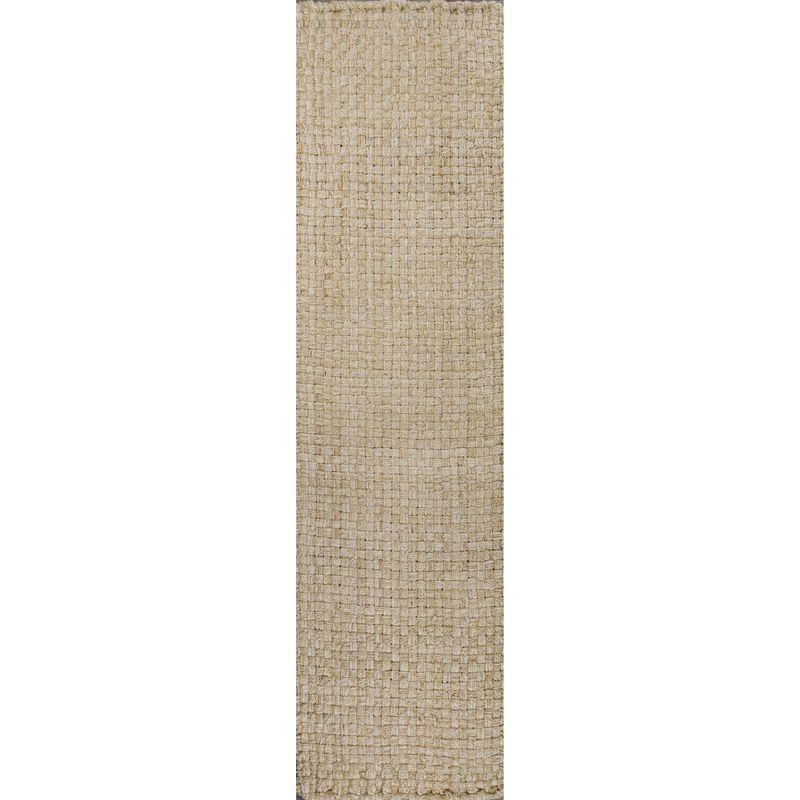 Estera Hand Woven Boucle Chunky Jute Indoor Area Rug - JONATHAN Y