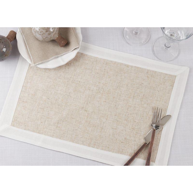 Polyester No Pattern Rectangle Placemat