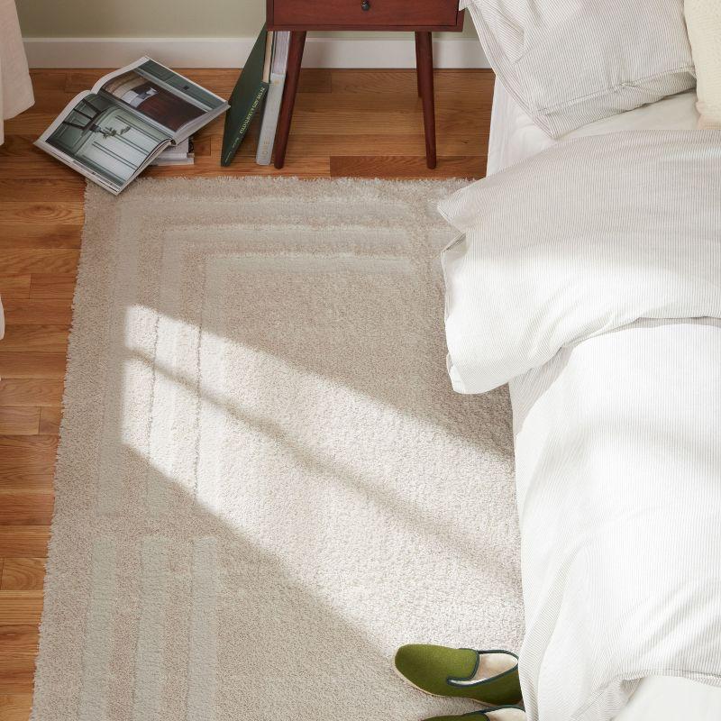 TOWN & COUNTRY EVERYDAY Cloud Shag Area Rug Beige