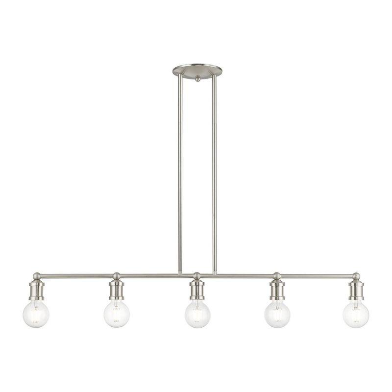 Livex Lighting Lansdale 5 - Light Chandelier in  Brushed Nickel