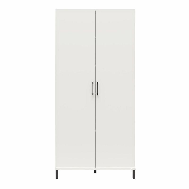 Versa 36" Wide 2 Door Storage Cabinet, White