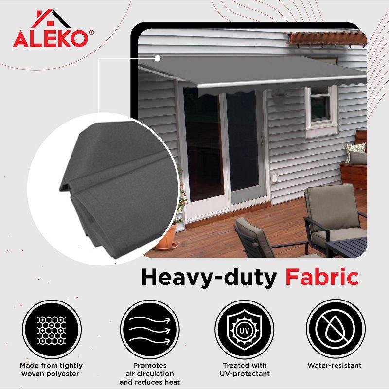 ALEKO Retractable Awning Fabric Replacement