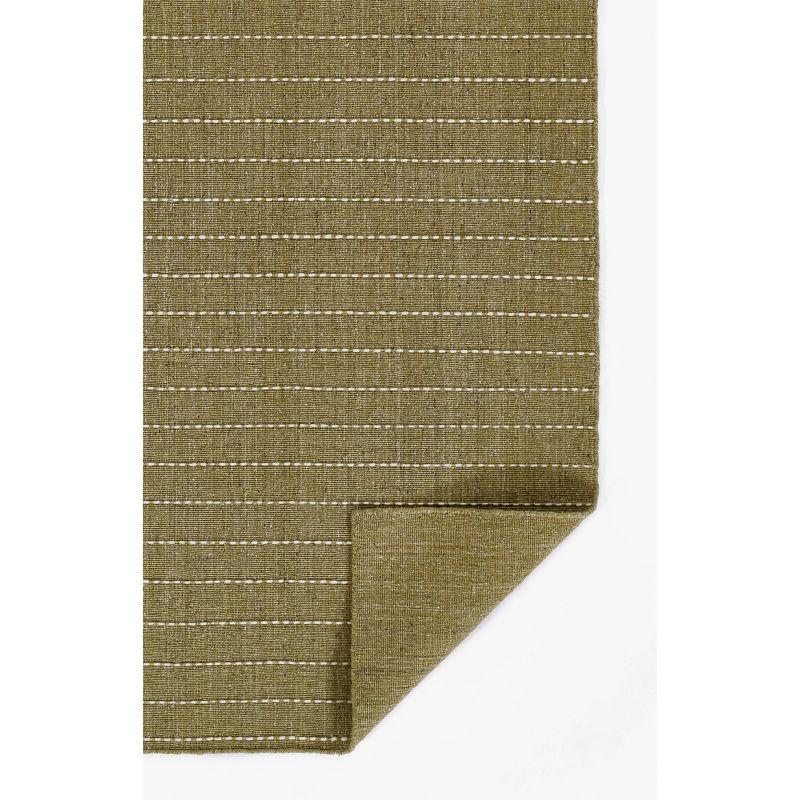 Kofi Wool Rug - Green / 3'6" x 5'6"