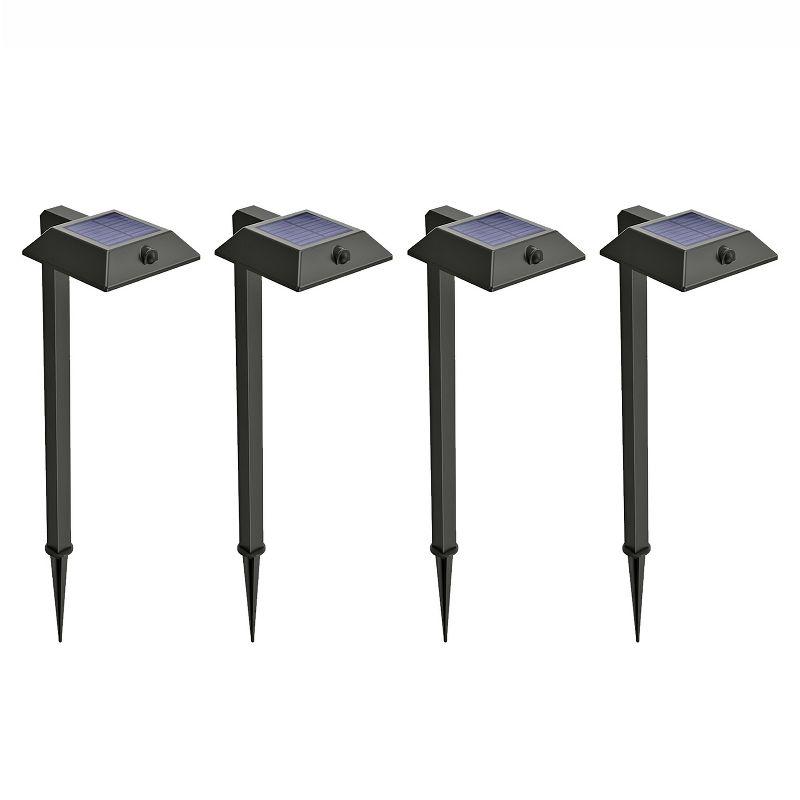 Home Zone Security Low Voltage Solar Powered Integrated LED Pathway Light