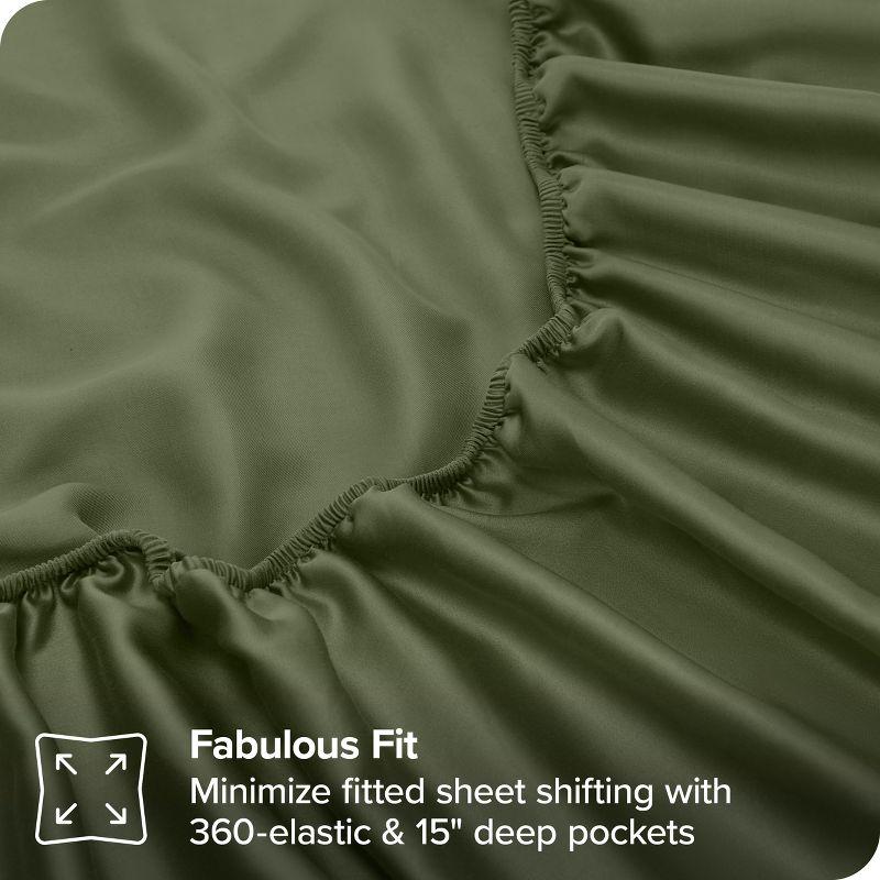 Twin XL Cypress TENCEL™ Lyocell Sheet Set by Bare Home