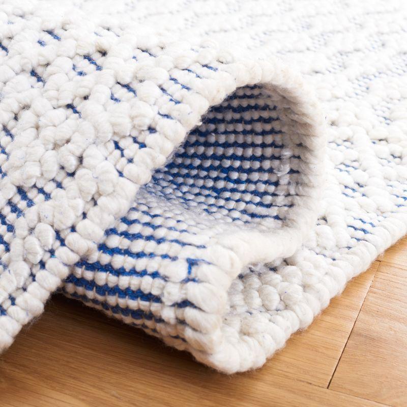 Casablanca CSB276 Hand Woven Indoor Area Rug - Blue/Ivory - 8'x10' - Safavieh