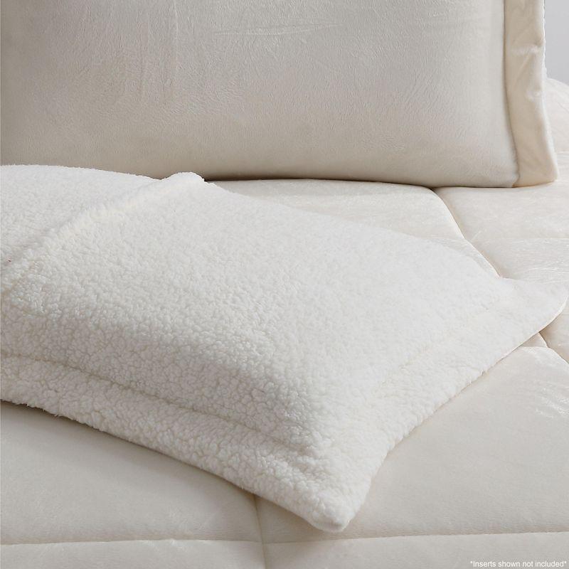 Ultra Plush Reversible Micro-Mink and Sherpa 3-Piece Comforter Set