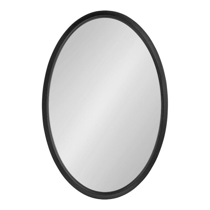 Kate and Laurel Hogan MDF Oval, 24x36, Black