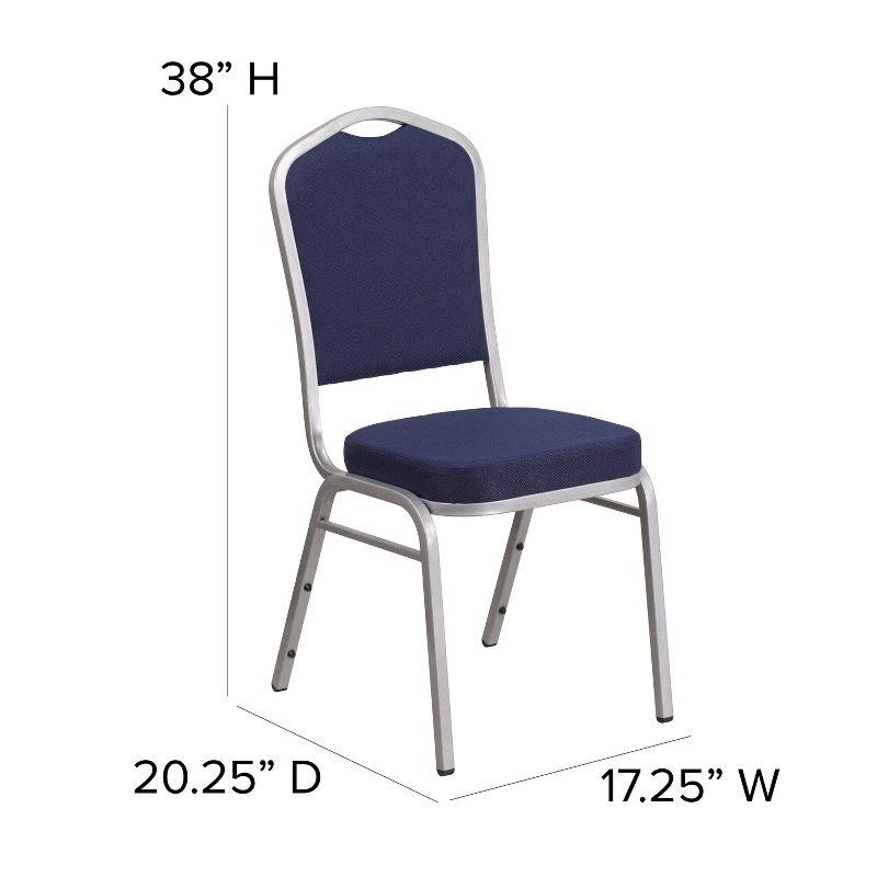 Aurelia Crown Back Stacking Banquet Chair