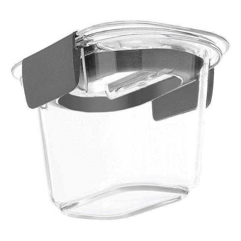 Rubbermaid 2pk 0.5 Cup Brilliance Food Storage Containers:Leakproof, Stackable, Airtight, Microwave & Freezer Safe