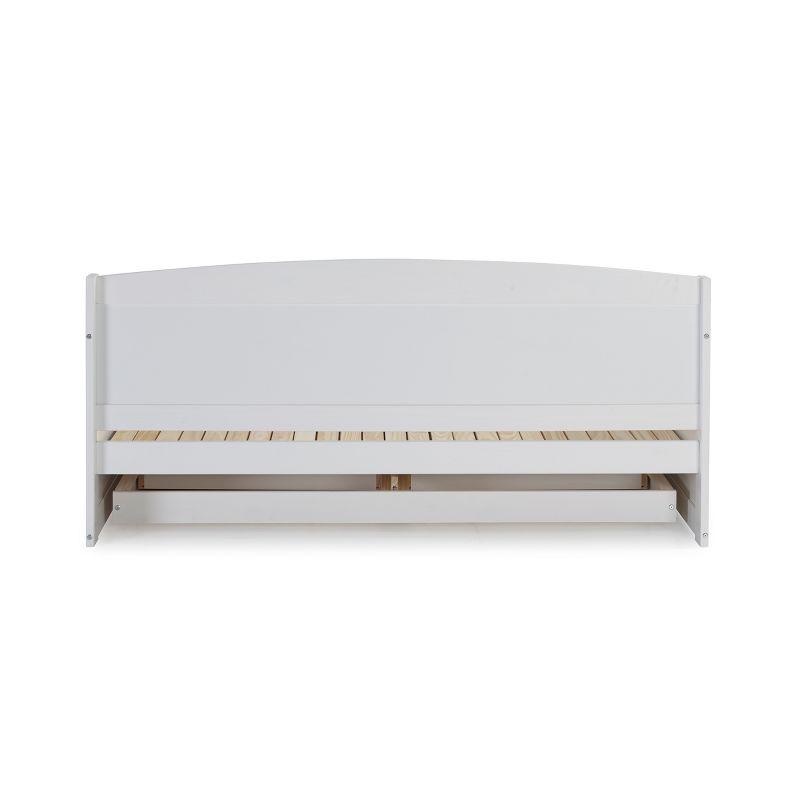 Alaterre Furniture King Harmony Kids' Daybed with Conversion White