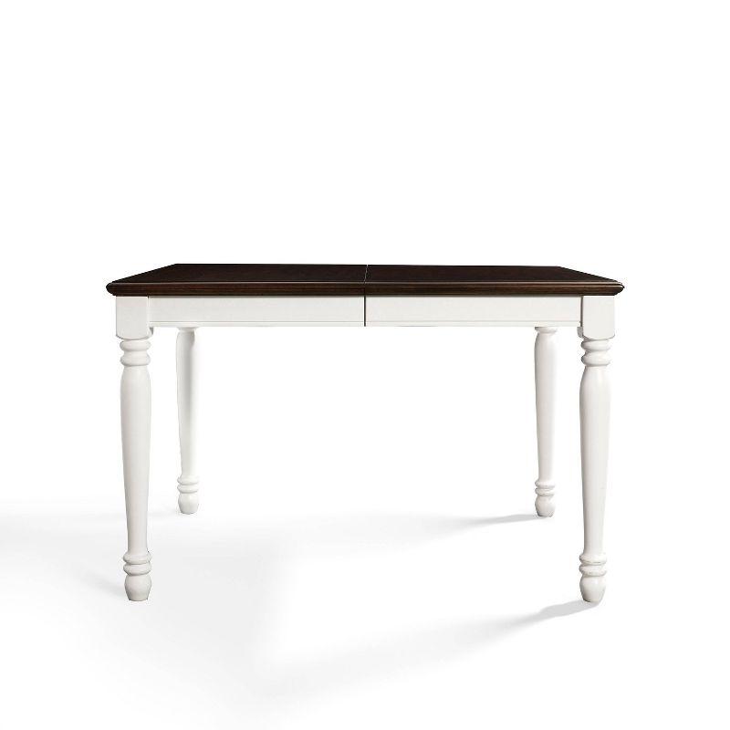 Shelby Dining Table White - Crosley: Traditional Farmhouse Style, Seats 6, Hardwood Frame, Non-Extendable