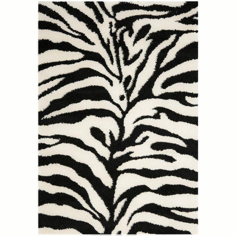 Florida Shag SG452 Power Loomed Area Rug  - Safavieh