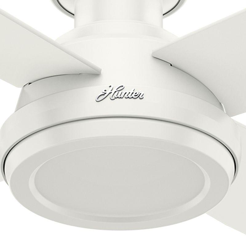 52" Dempsey 4-Blade Flush Mount Ceiling Fan with Remote Control