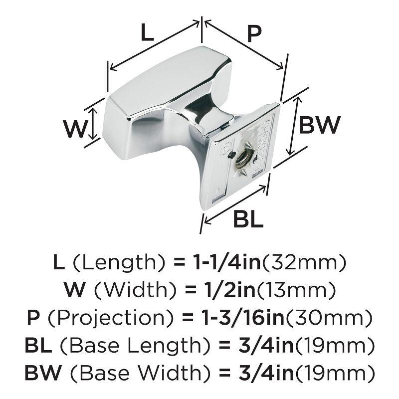 Mulholland 1 1/4" Length Bar Knob