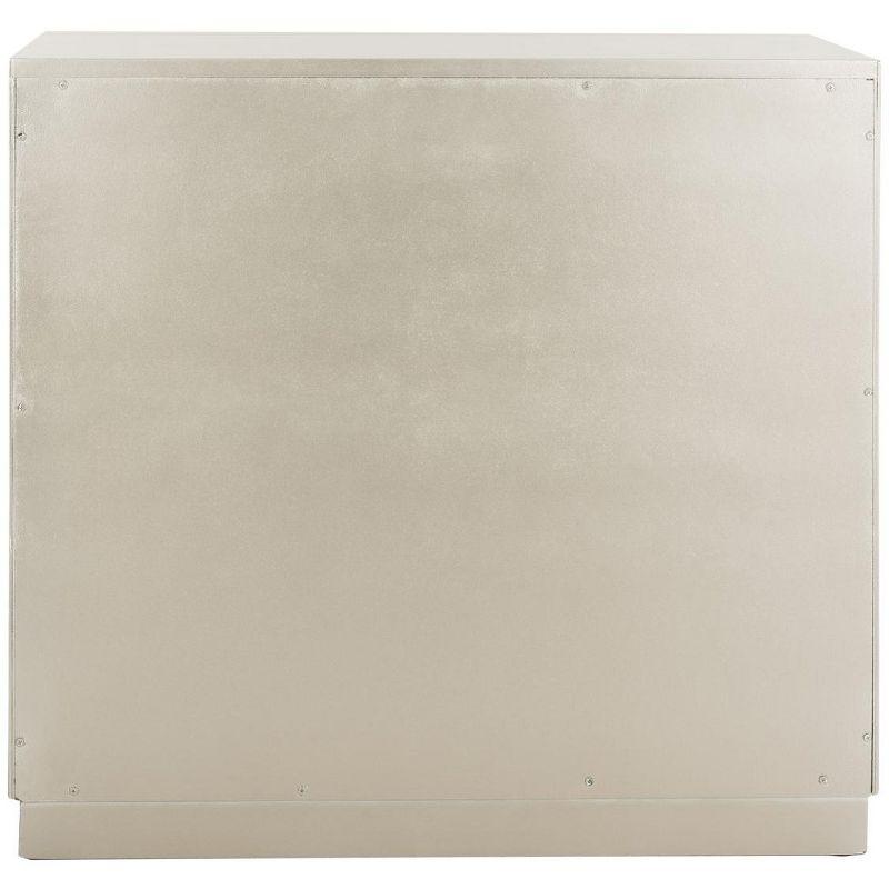 Kaia 2 Door Chest - CHS6404 - Champagne/Mirror - Safavieh