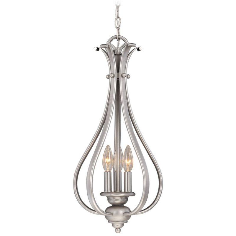 Vaxcel Monrovia 3 - Light Pendant in  Brushed Nickel