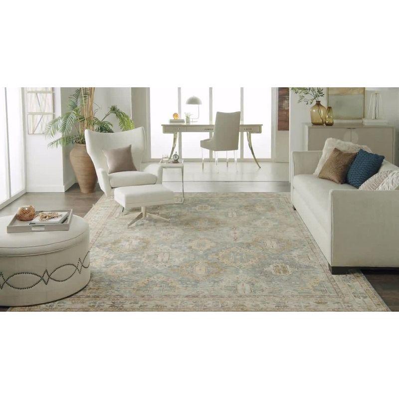 Nourison Petra Oramental Indoor Rug Green 7'10" x 10'4"