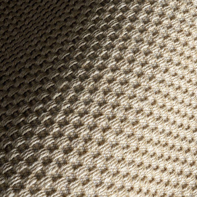 Proper Sisal and Wool Tan Area Rug