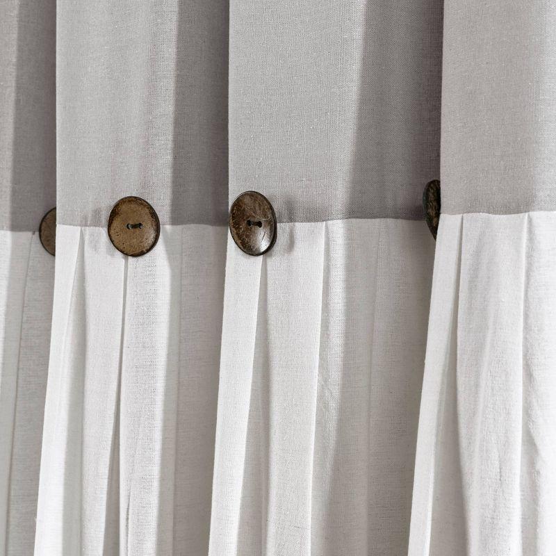 Lush Decor Beckham Shower Curtain
