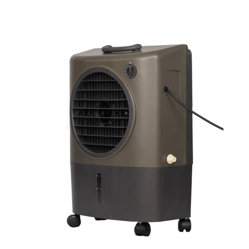 Hessaire Outdoor Portable Evaporative Cooler Humidifier with 3 Fan Speeds and Remote Control System