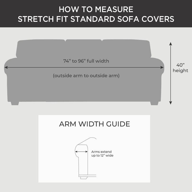 Sure Fit Box Cushion Sofa Slipcover