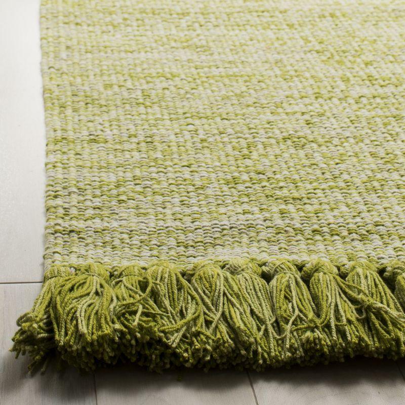 Montauk MTK610 Hand Woven Indoor Area Rug - Olive/Green - 5'x8' - Safavieh