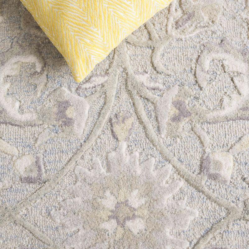 Glamour GLM624 Hand Tufted Indoor Area Rug - Light Blue/Ivory - 8'x10' - Safavieh
