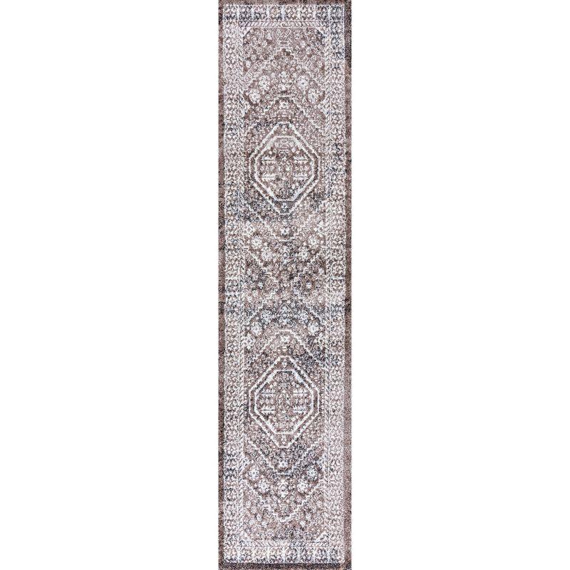 Boho Cottage Medallion Area Rug - JONATHAN Y