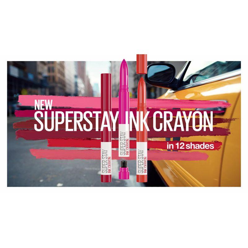 Maybelline Superstay Ink Crayon Lipstick - Lead The Way - 0.04oz