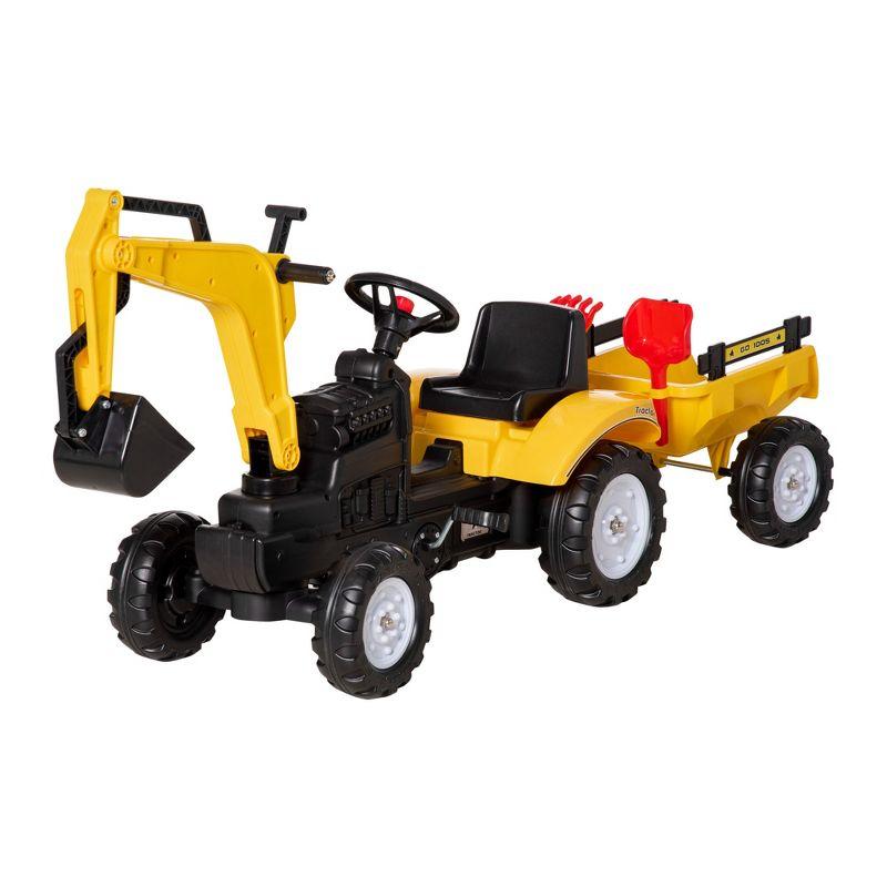 Aosom Aosom 1 Seater Tractors / Construction Pedal Ride On