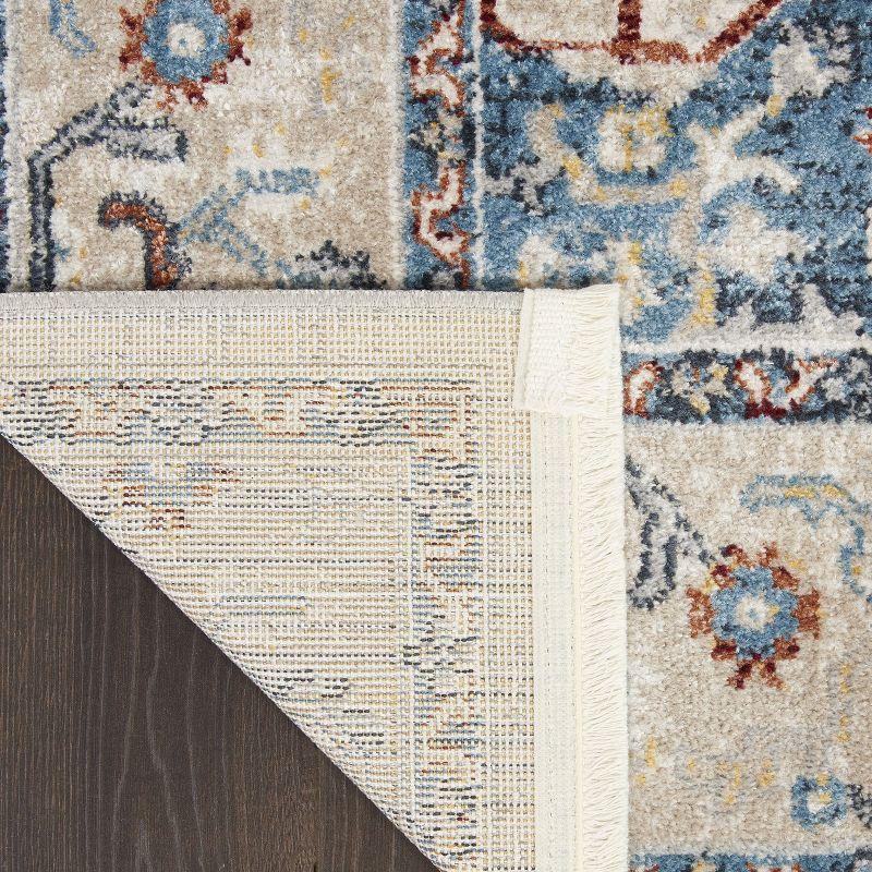 Nourison Geneva Medallion Bordered Indoor Rug