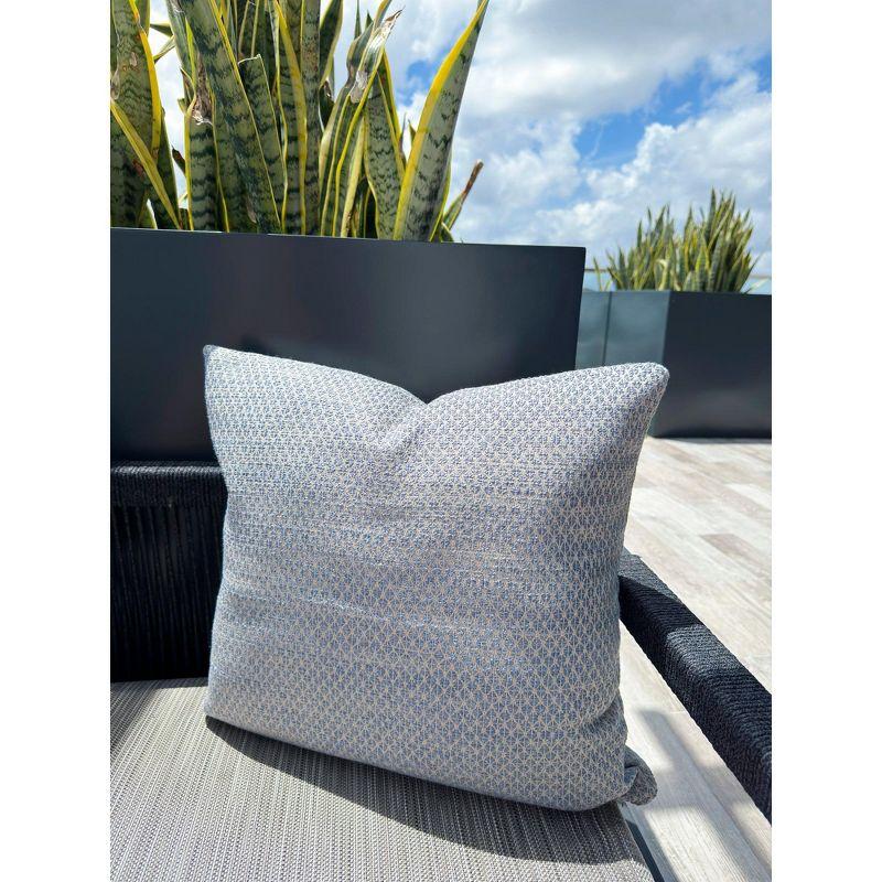 Coastal Breeze Indigo Indoor Outdoor Pillow