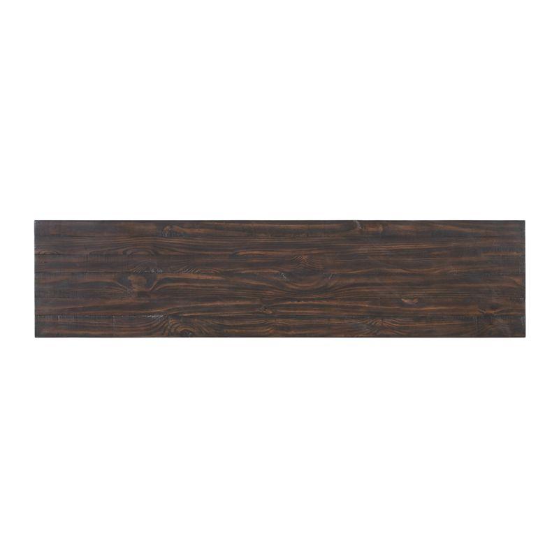 Lexington 70" Solid Wood TV Stand Dark Mocha Brown - Martin Svensson Home