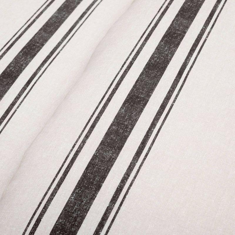 Lush Decor Dark Gray Cotton Reversible 3 Piece Comforter Set